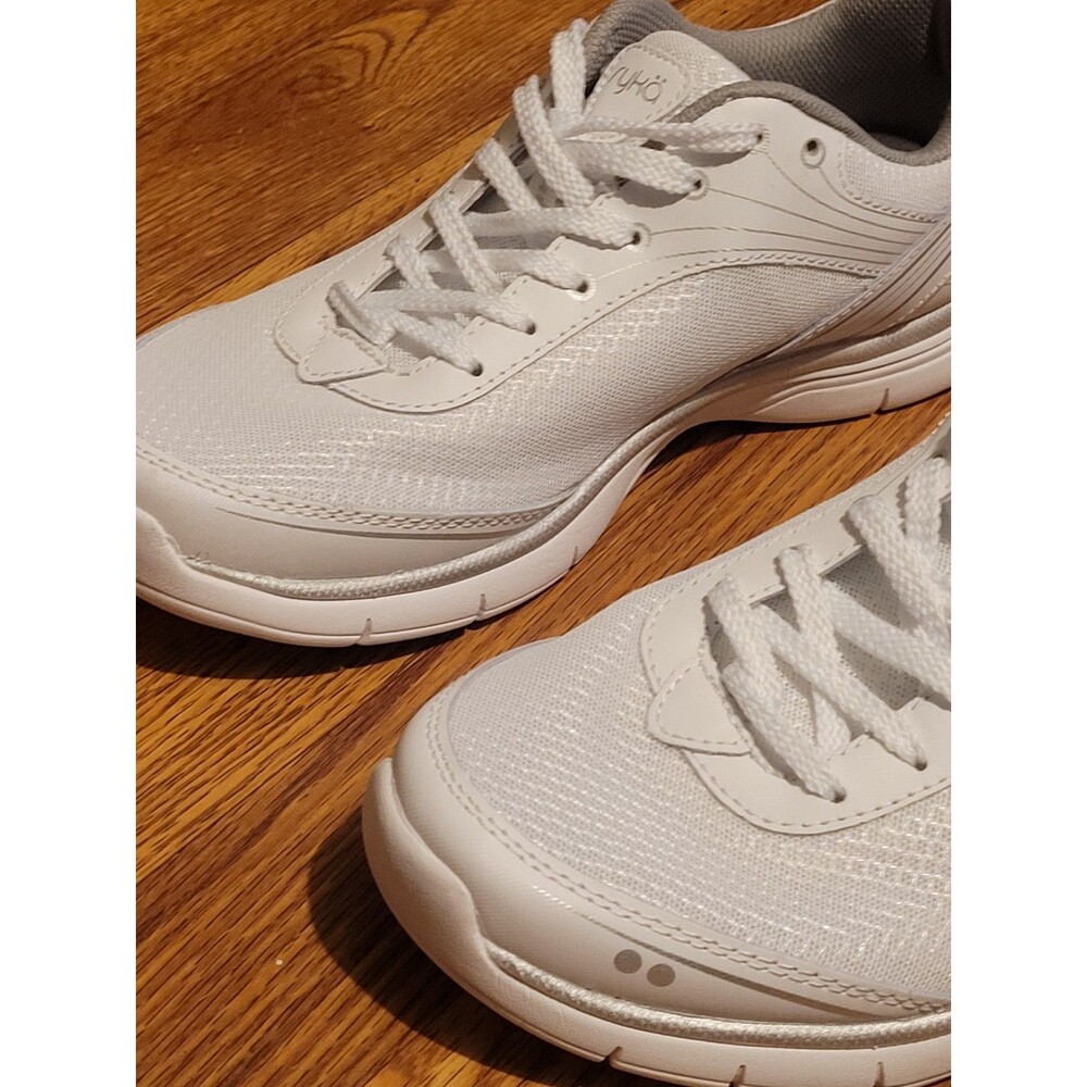 Ryka Destiny White Walking Shoes – Women’s Size 9W (EUR 39) - Picture 3 of 11
